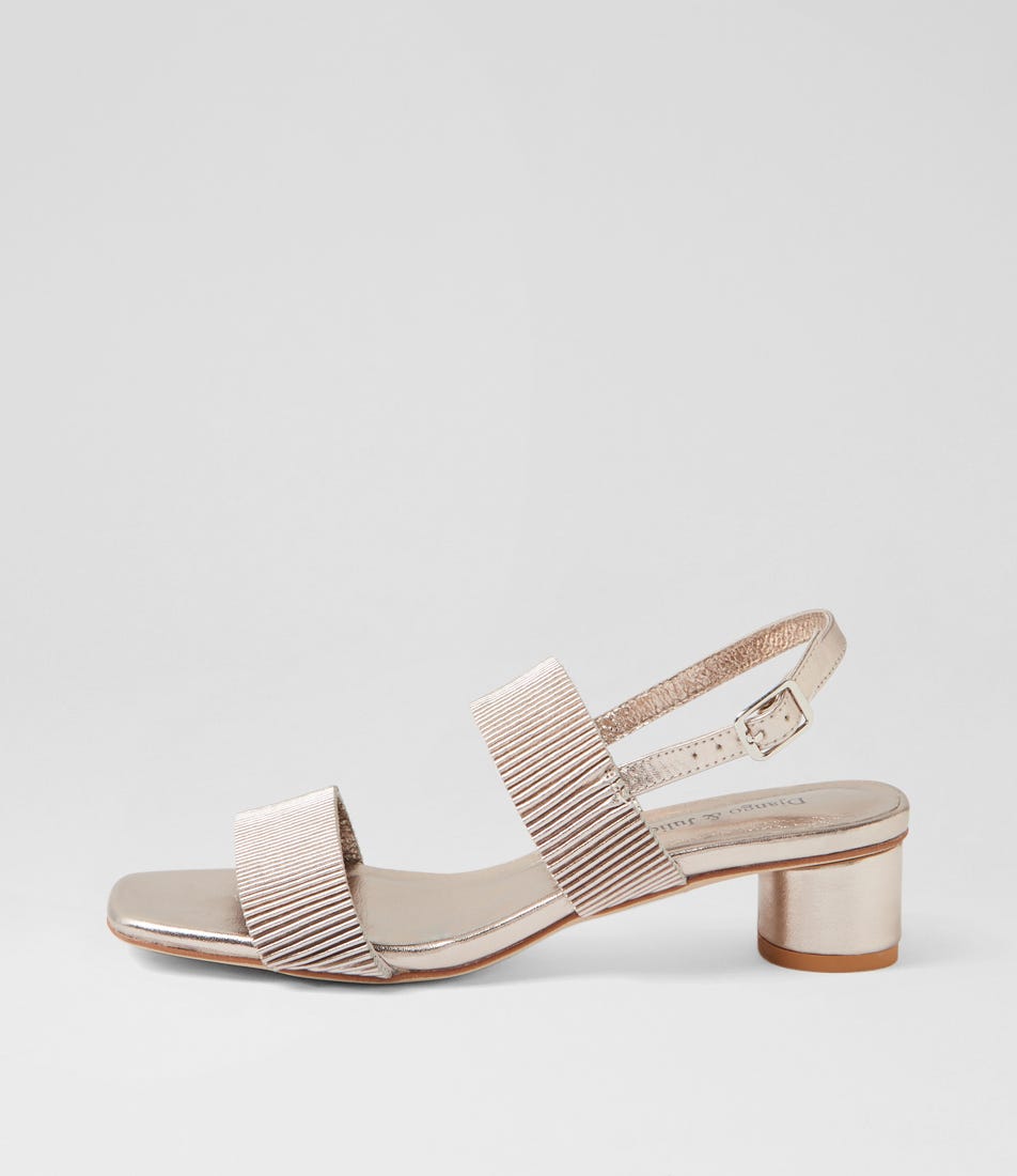 Hatsee Platino Leather Sandals