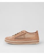 Maysie Cafe Suede Mesh Sneakers