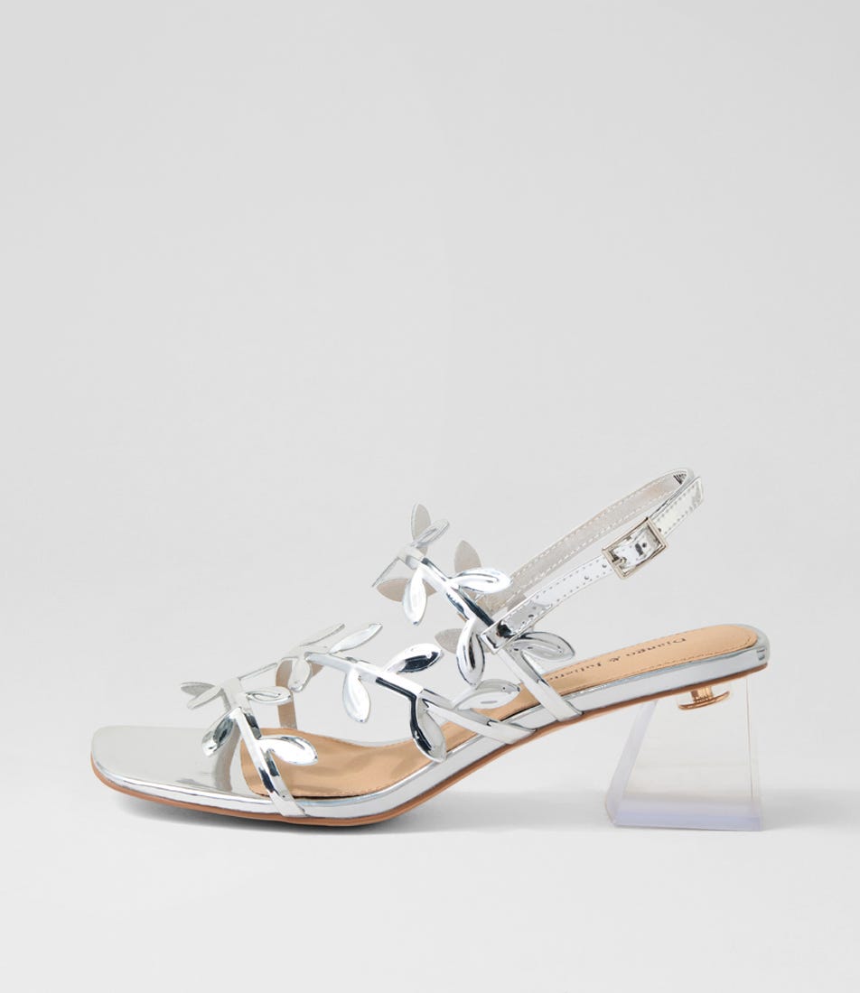 Morine Silver Shine Sandals