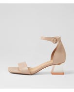 Mirabel Nude Leather Sandals