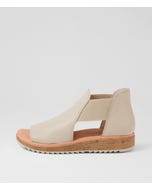 Oddat Vanilla Almond Leather Sandals
