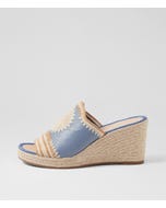 Poppsy Denim Multi Sandals