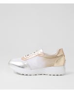 Shelie Metallic Multi Leather Sneakers