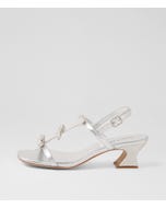 Voni Silver Leather Sandals
