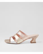 Welvet Metallic Multi Leather Sandals