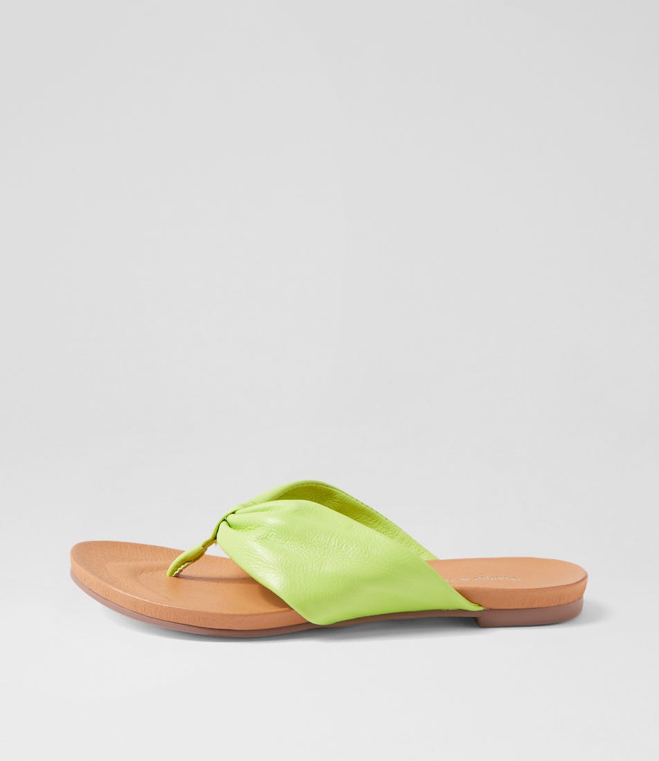 Joysy Light Citrus Leather Thongs