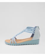 Many Denim Fabric Sandals