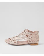 Preest Nude Suede Sandals