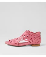 Preest Pink Suede Sandals