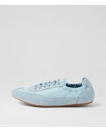 Brinkle Steel Suede Fabric Flat Shoes