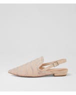 Alexio Nude Mix Flat Shoes