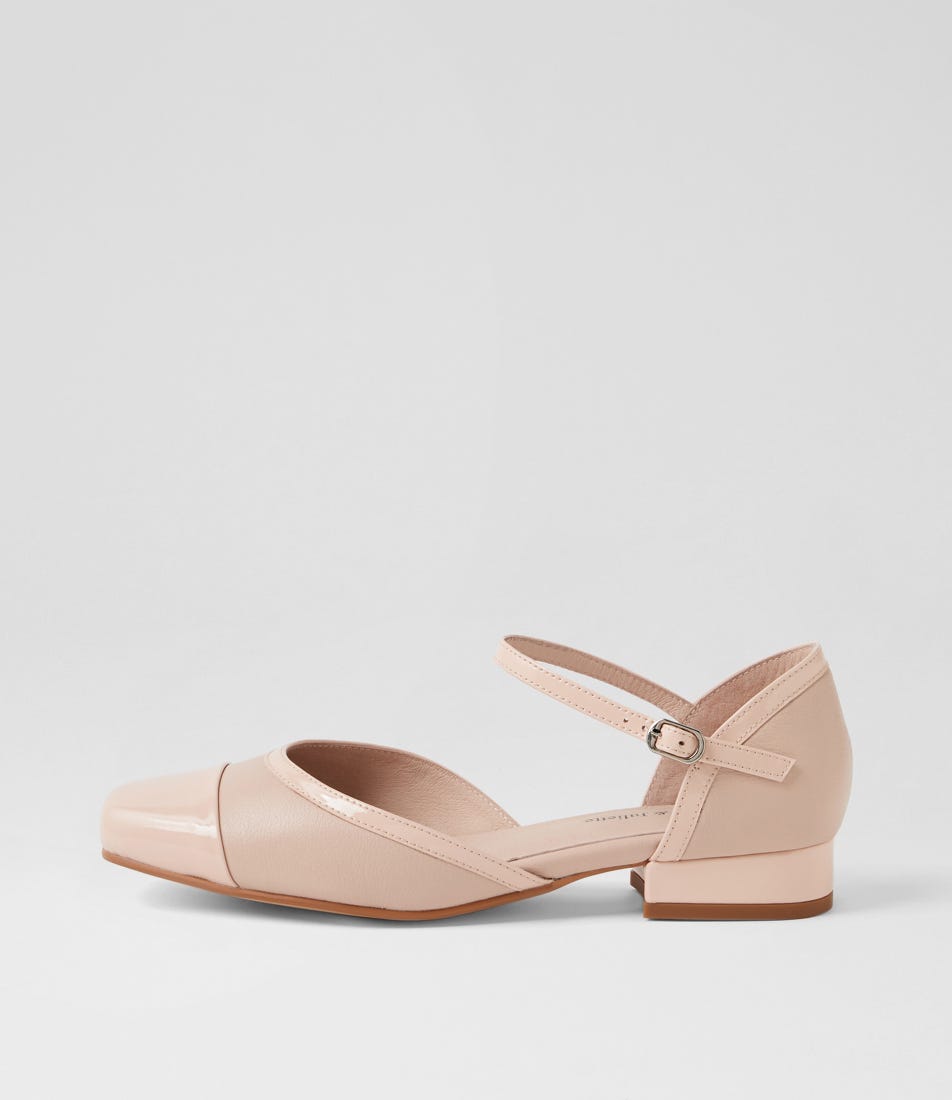 Braam Nude Patent Leather Heels