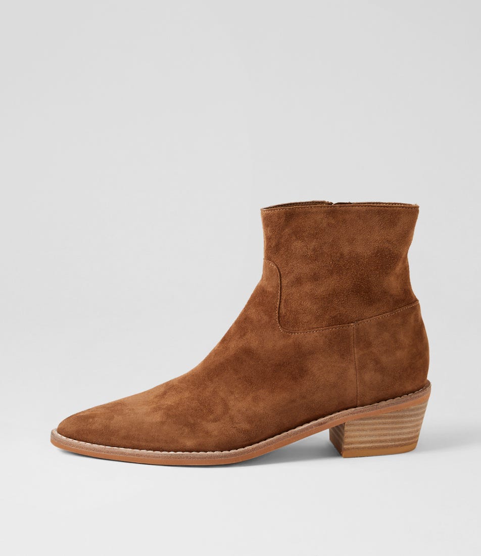 Dollies Nutmeg Suede Ankle Boots
