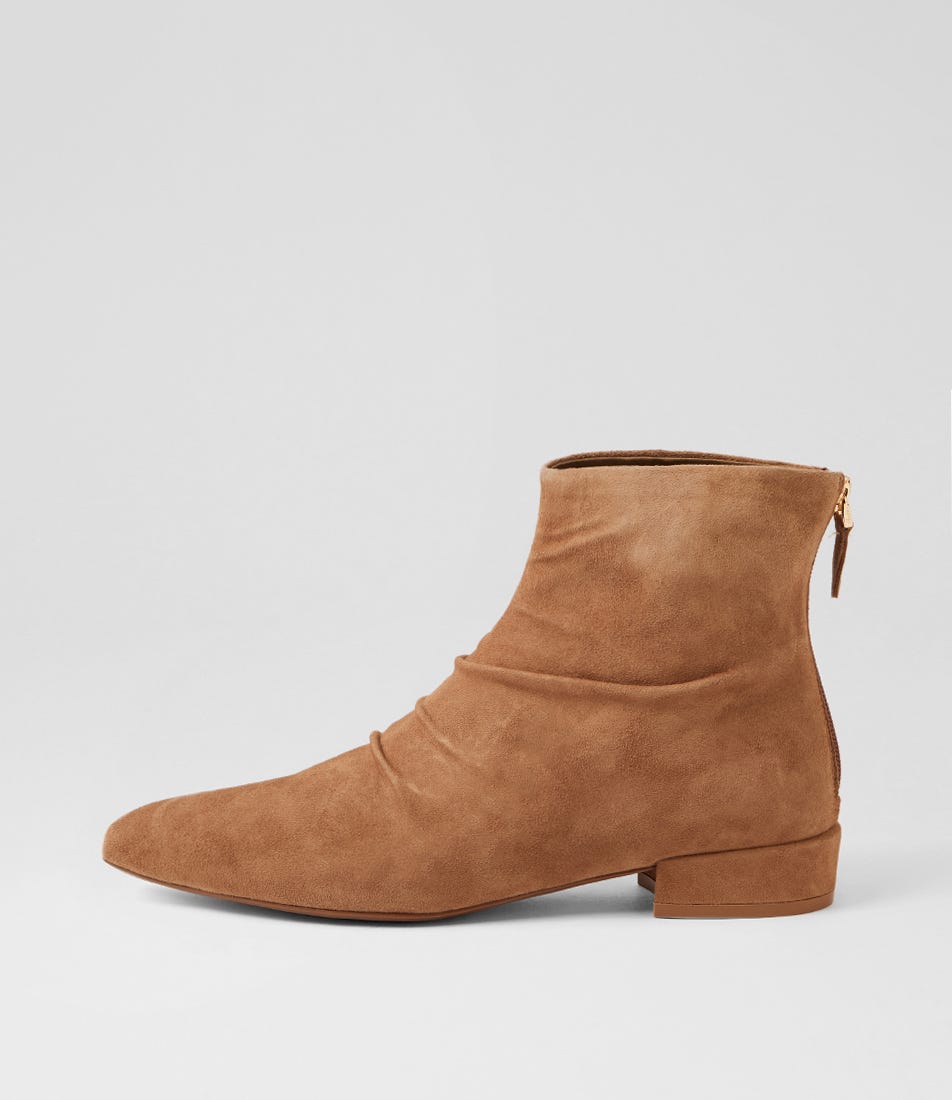 Elpasos Light Choc Suede Ankle Boots