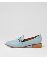 Elliotts Denim Leather Loafers