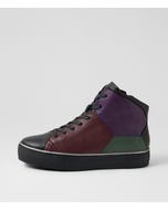 Ferays Winter Multi Leather Lace Up Boots