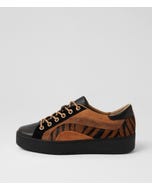 Laroche Black Multi Sneakers