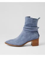 Finniss Bluey Suede Leather Ankle Boots