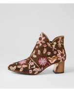 Jikes Bronze Multi Ankle Boots