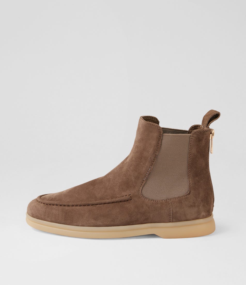 Listena Hot Choc Suede Chelsea Boots