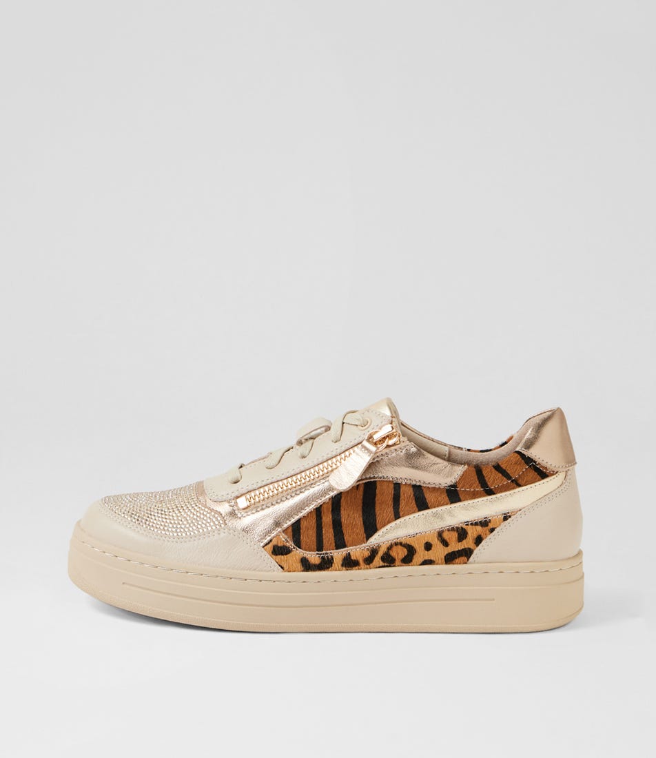 Nevyle Almond Multi Sneakers