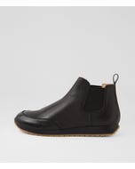 Prover Black Leather Chelsea Boots