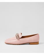 Pillas Pink Leather Loafers