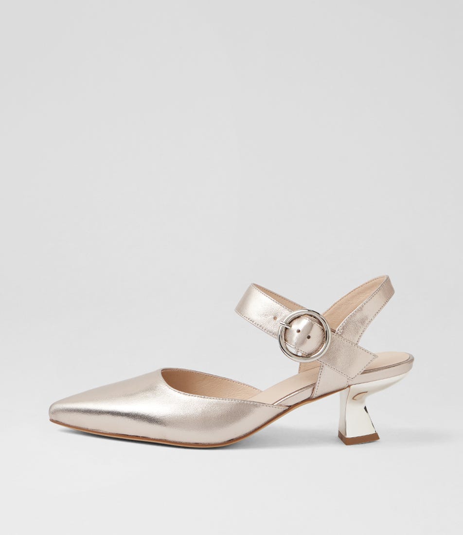 Lides Platino Leather Heels