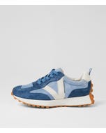 Orange Denim Multi Sneakers