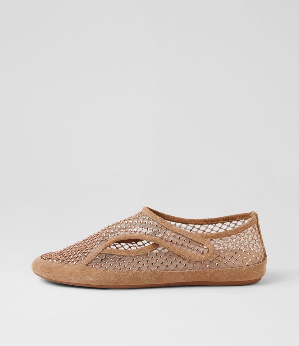 Brandes Cafe Suede Ballet Flats