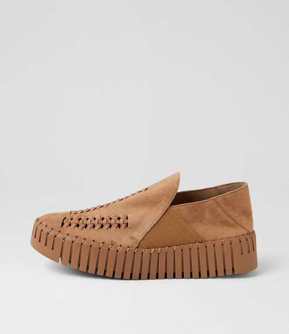 Bagley Light Choc Suede Sneakers