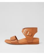 Fritze Tan Leather Sandals