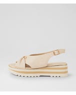 Hoaka Milk Leather Slingbacks