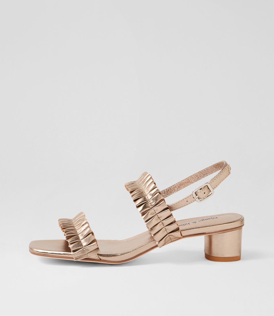Haviva Platino Leather Sandals