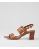 Jetza Tan Natural Leather Sandals