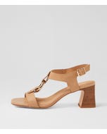 Jodee Cappuccino Leather Sandals