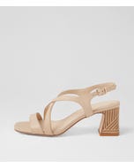 Kiely Almond Leather Sandals