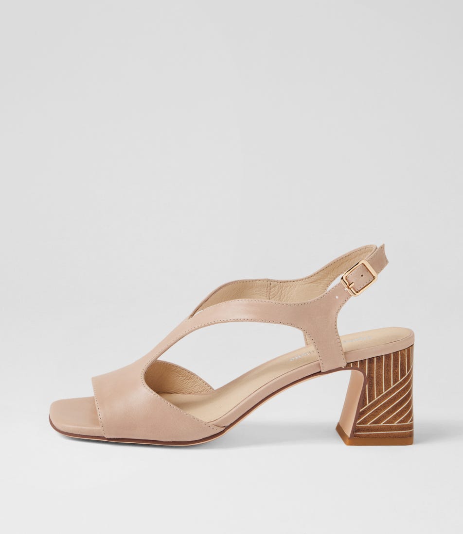 Kindle Almond Leather Sandals