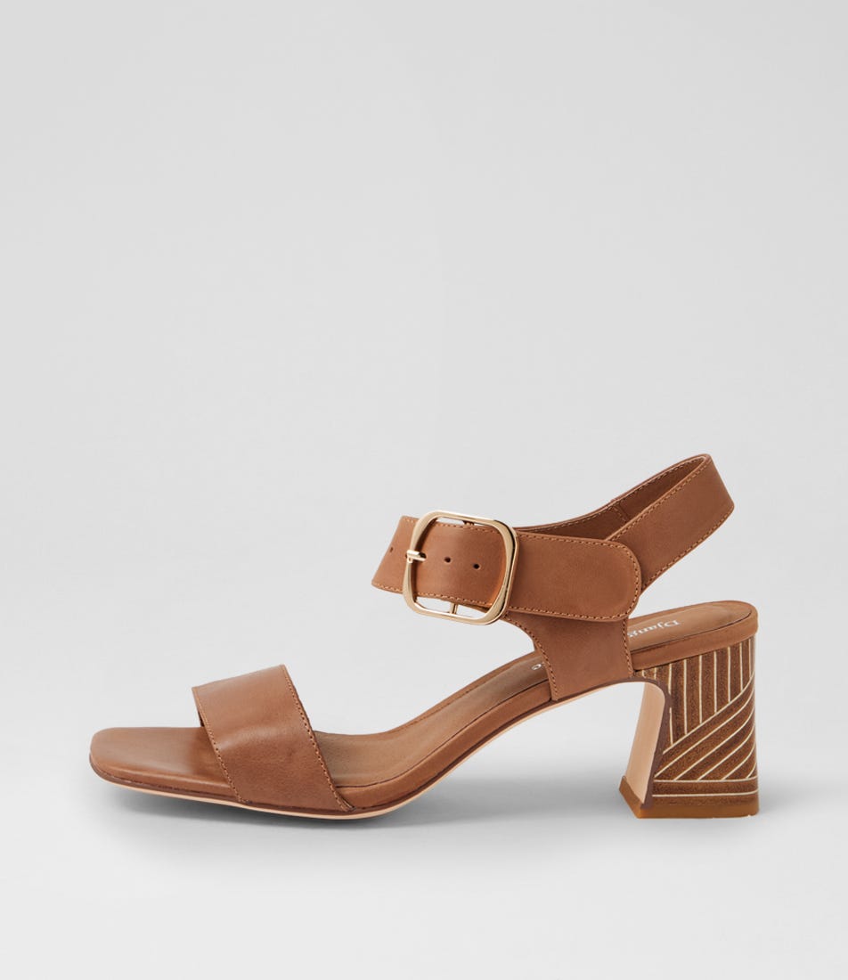 Kiria Tan Leather Sandals