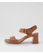 Kiria Tan Leather Sandals