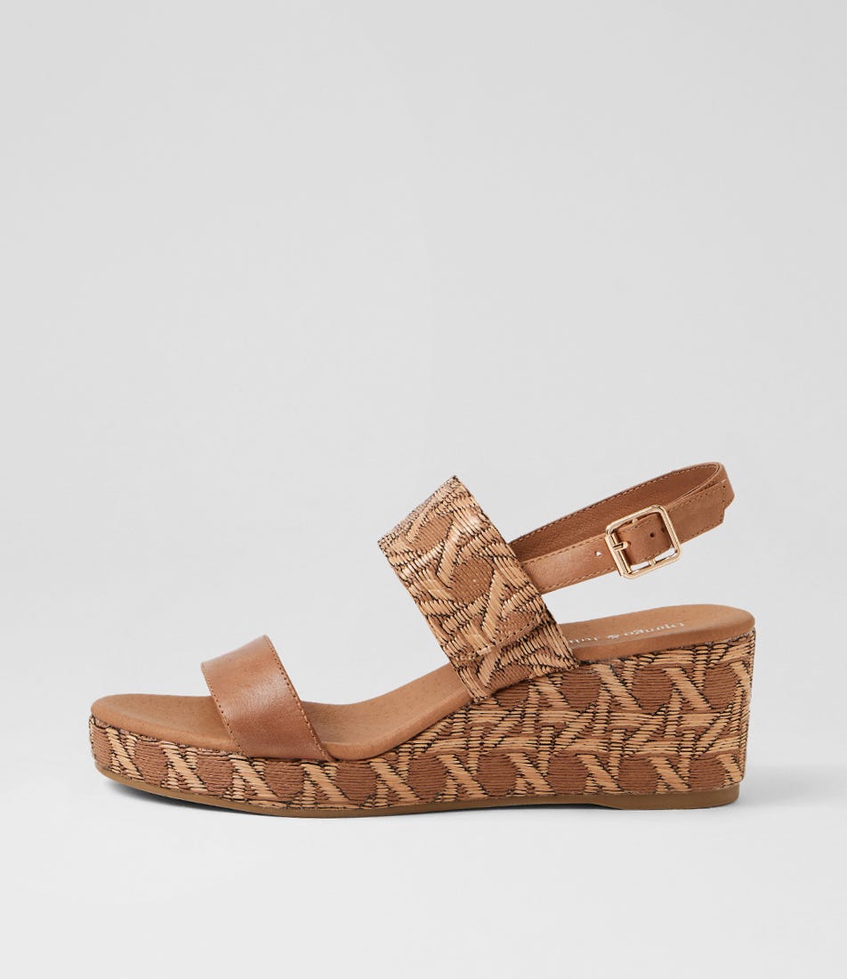 Majera Tan Leather Sandals