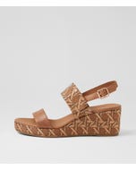 Majera Tan Leather Sandals