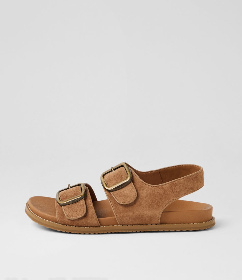 Nodrish Light Choc Suede Sandals