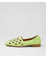 Parvoni Light Citrus Leather Loafers