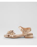 Penee Champagne Leather Sandals