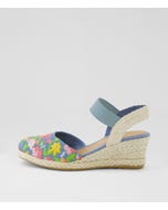 Rotem Blue Gelato Fabric Wedges