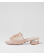 Tinkett Nude Suede Jewels Sandals