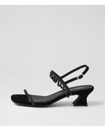 Wabi Black Suede Mix Sandals