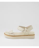 Zilla Milk Leather Sandals