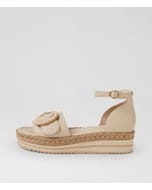 Anwen Vanilla Leather Sandals